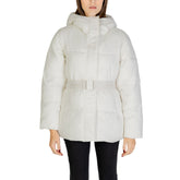 Calvin Klein Jeans Cream Nylon Jackets & Coat -   -  Calvin Klein Jeans.